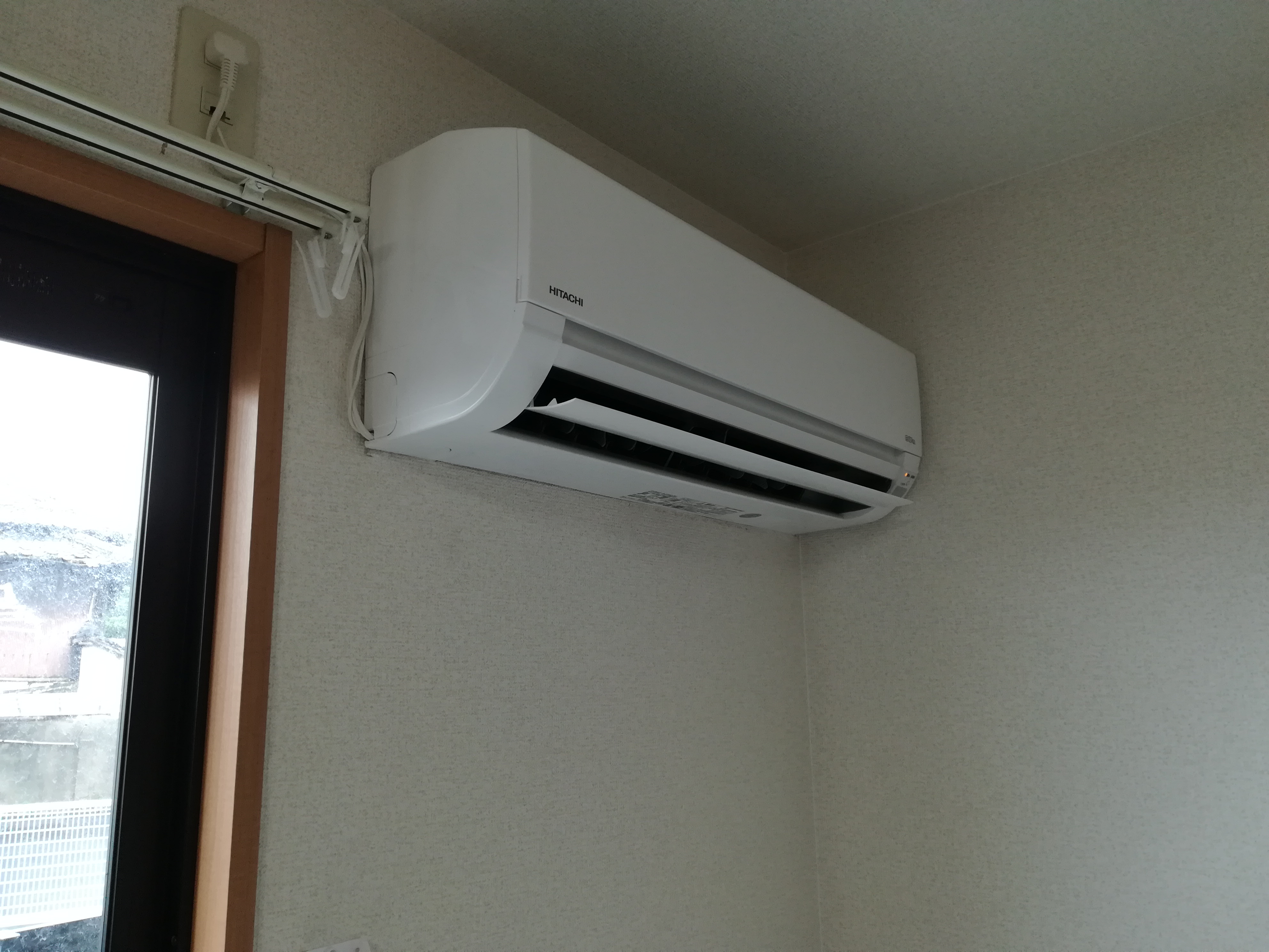 久留米市でのエアコン取り付け