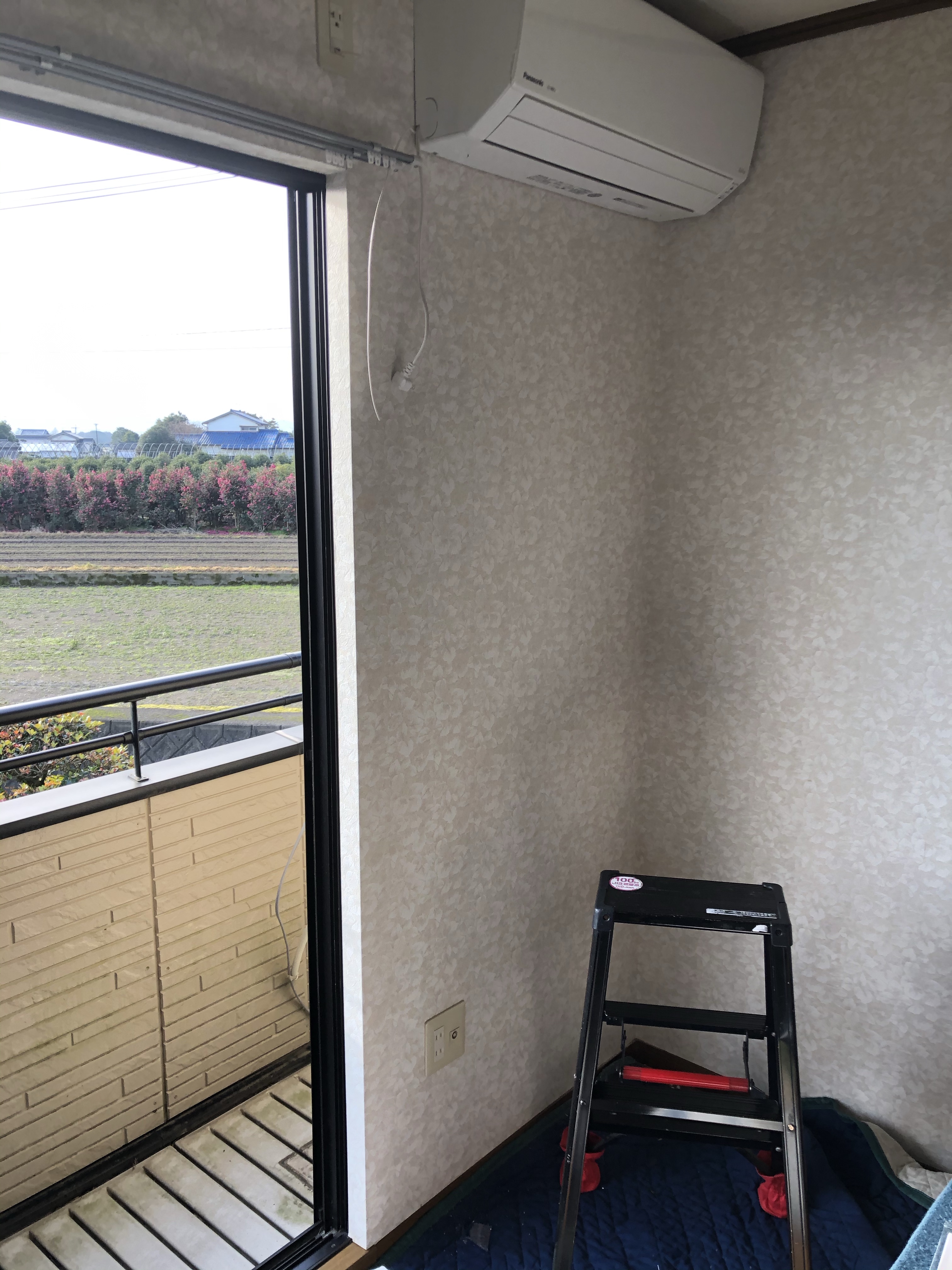 小郡市でのエアコン取り付け