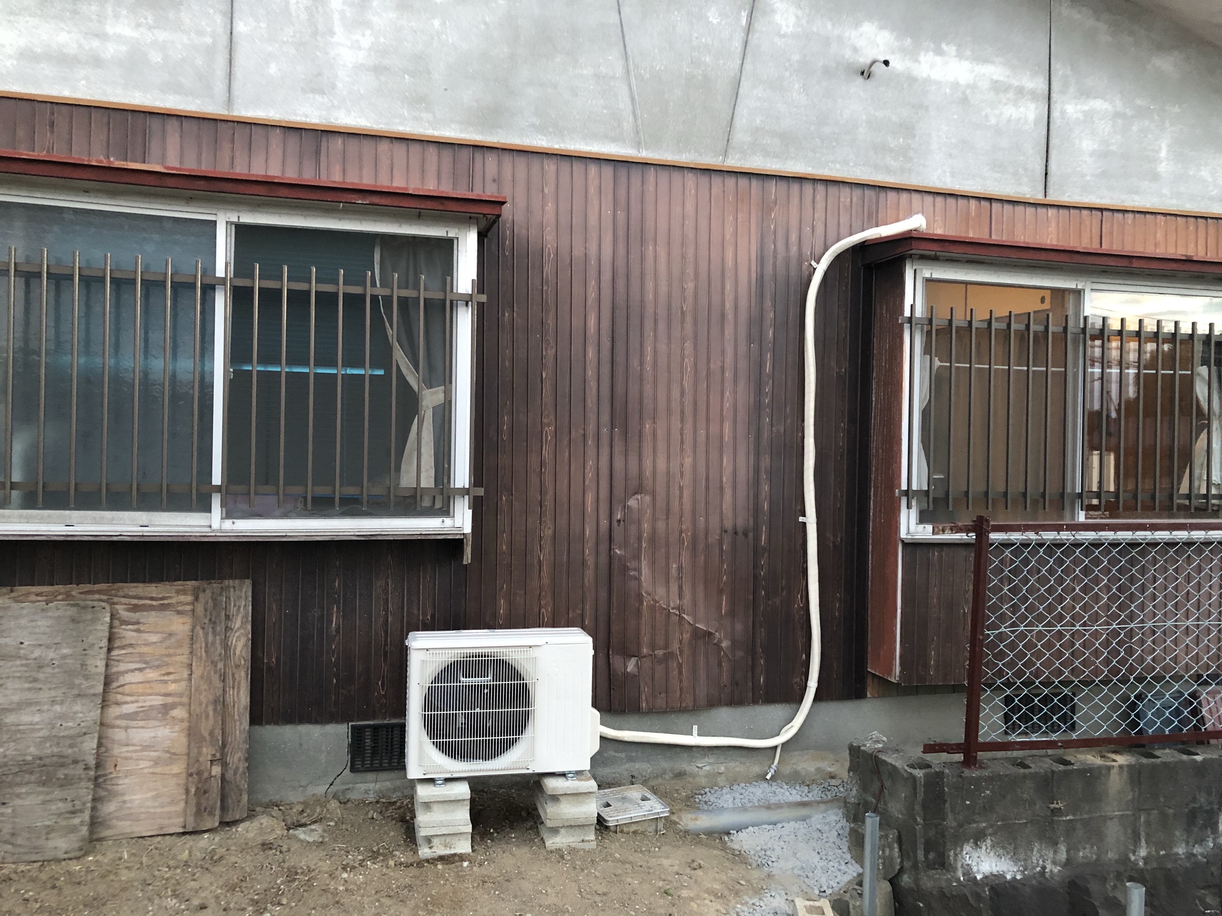 久留米市でのエアコン取り付け依頼