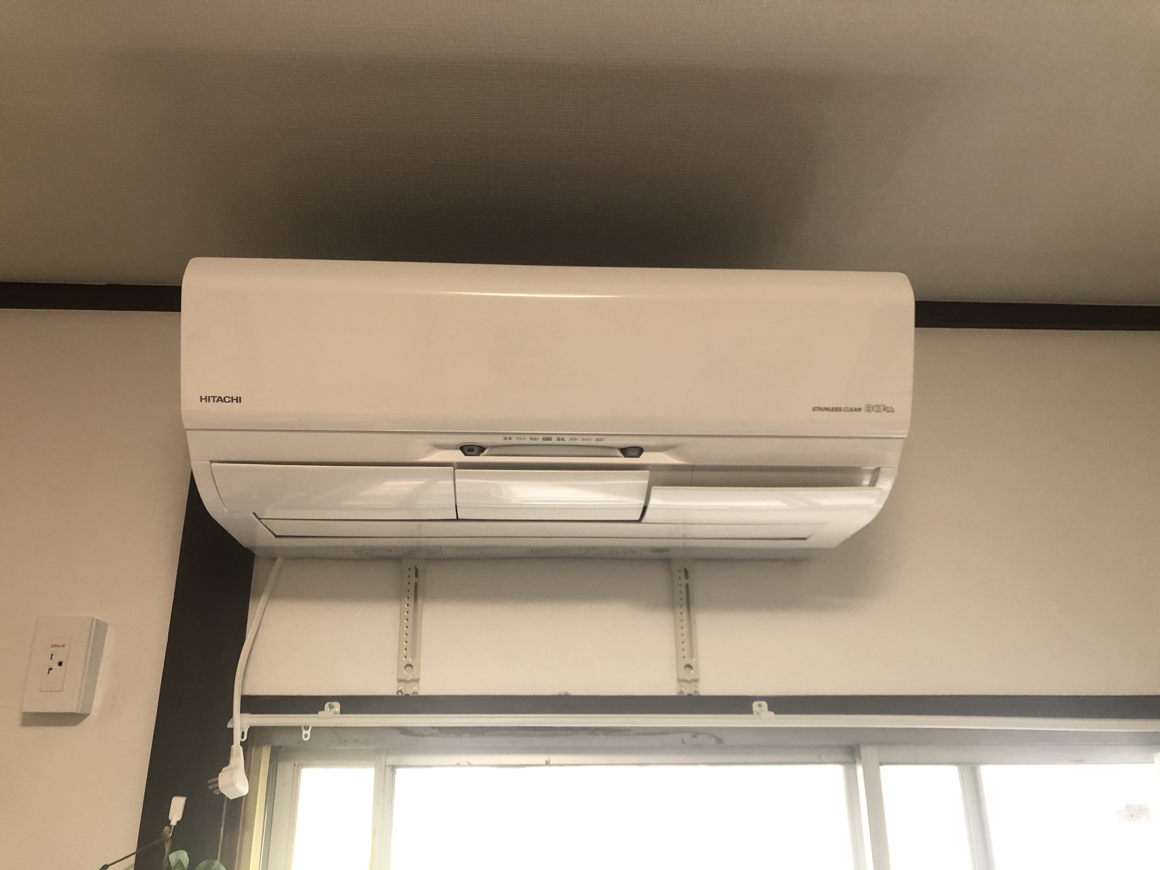 小郡市でのエアコン取り付け