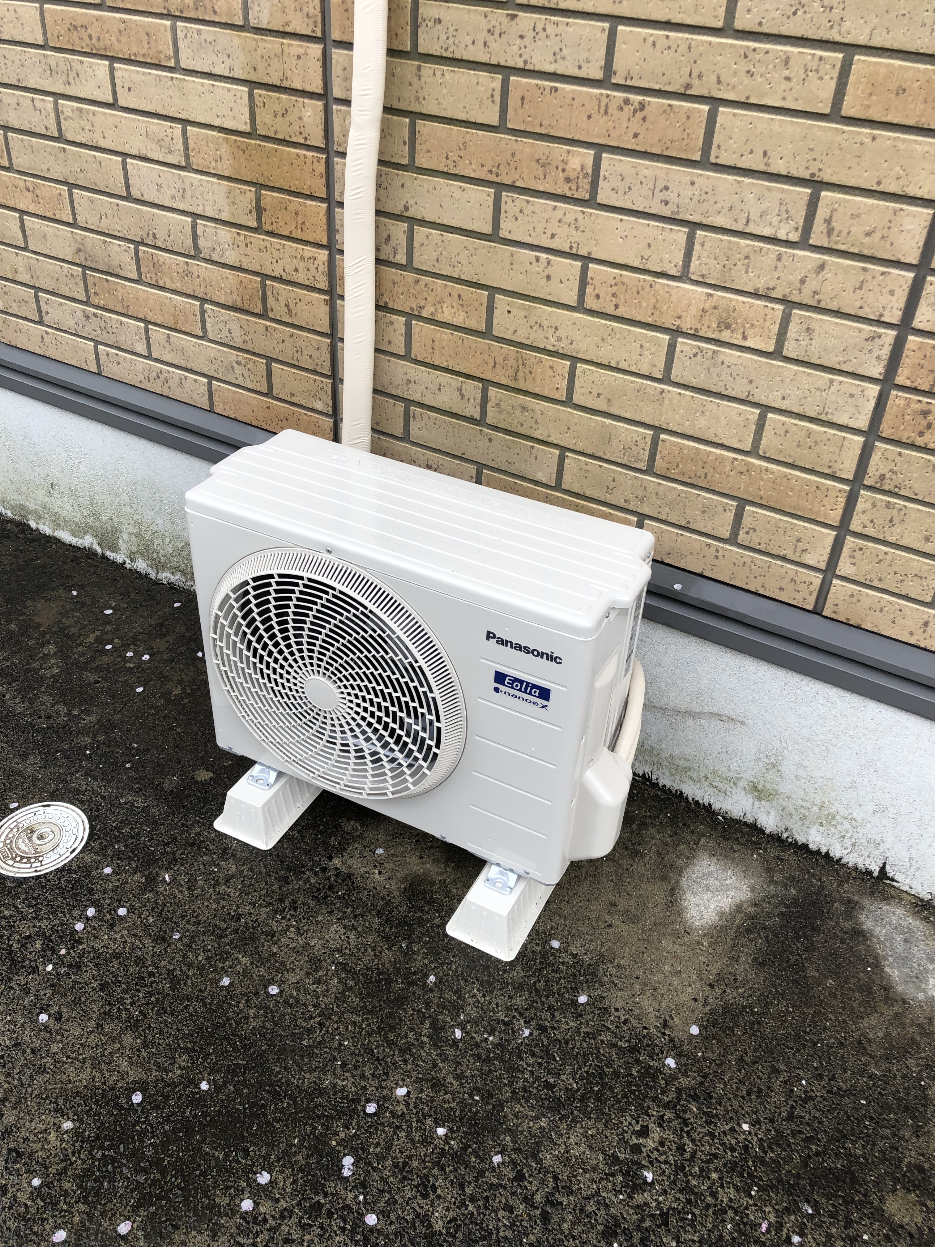 佐賀県鳥栖市でのエアコン取り付け