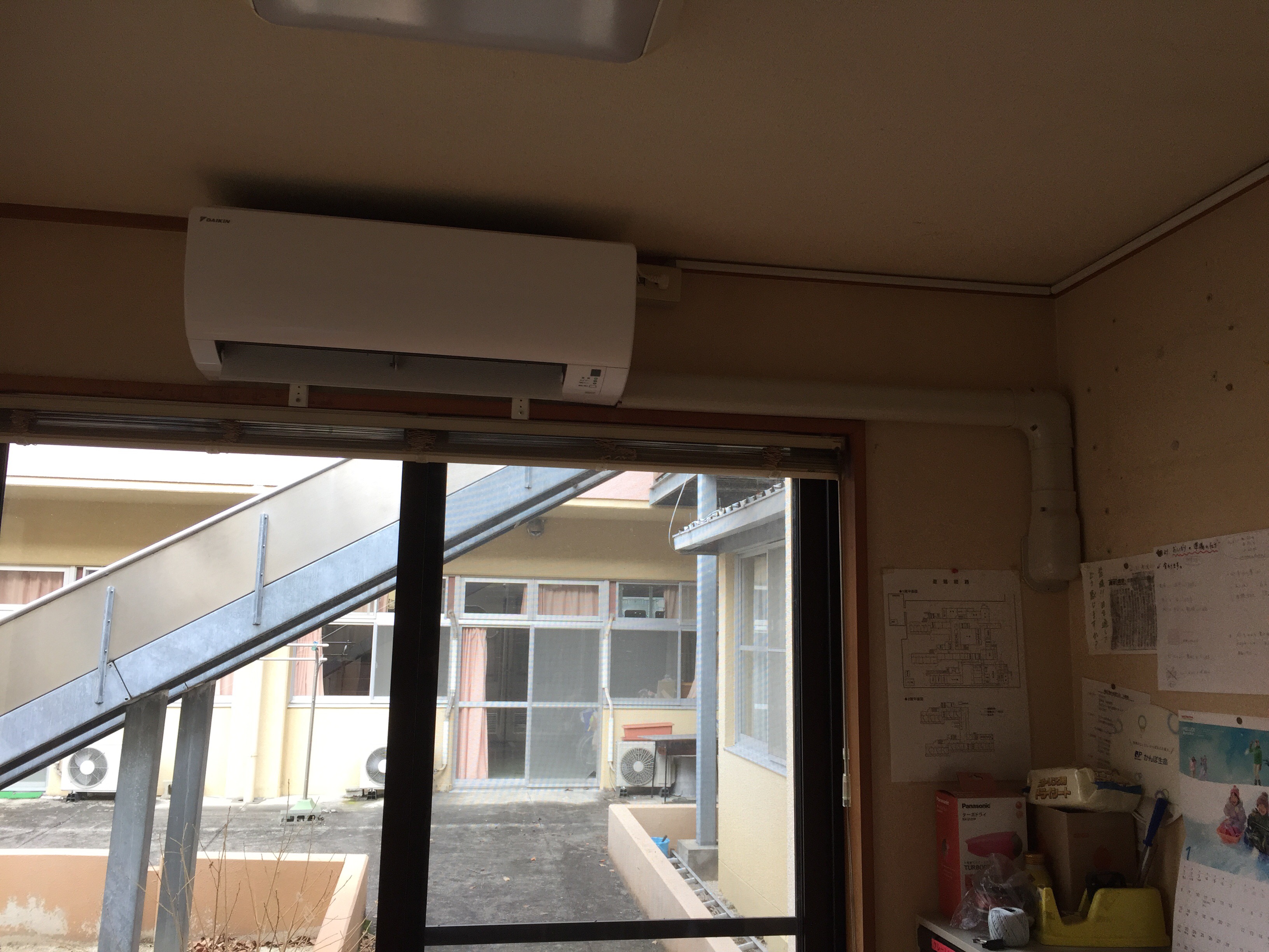 佐賀市でのエアコン取り付け
